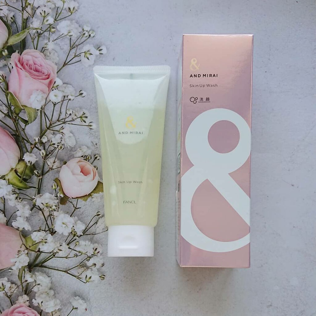 スキンアップウォッシュ/AND MIRAI/洗顔フォームを使ったクチコミ（1枚目）