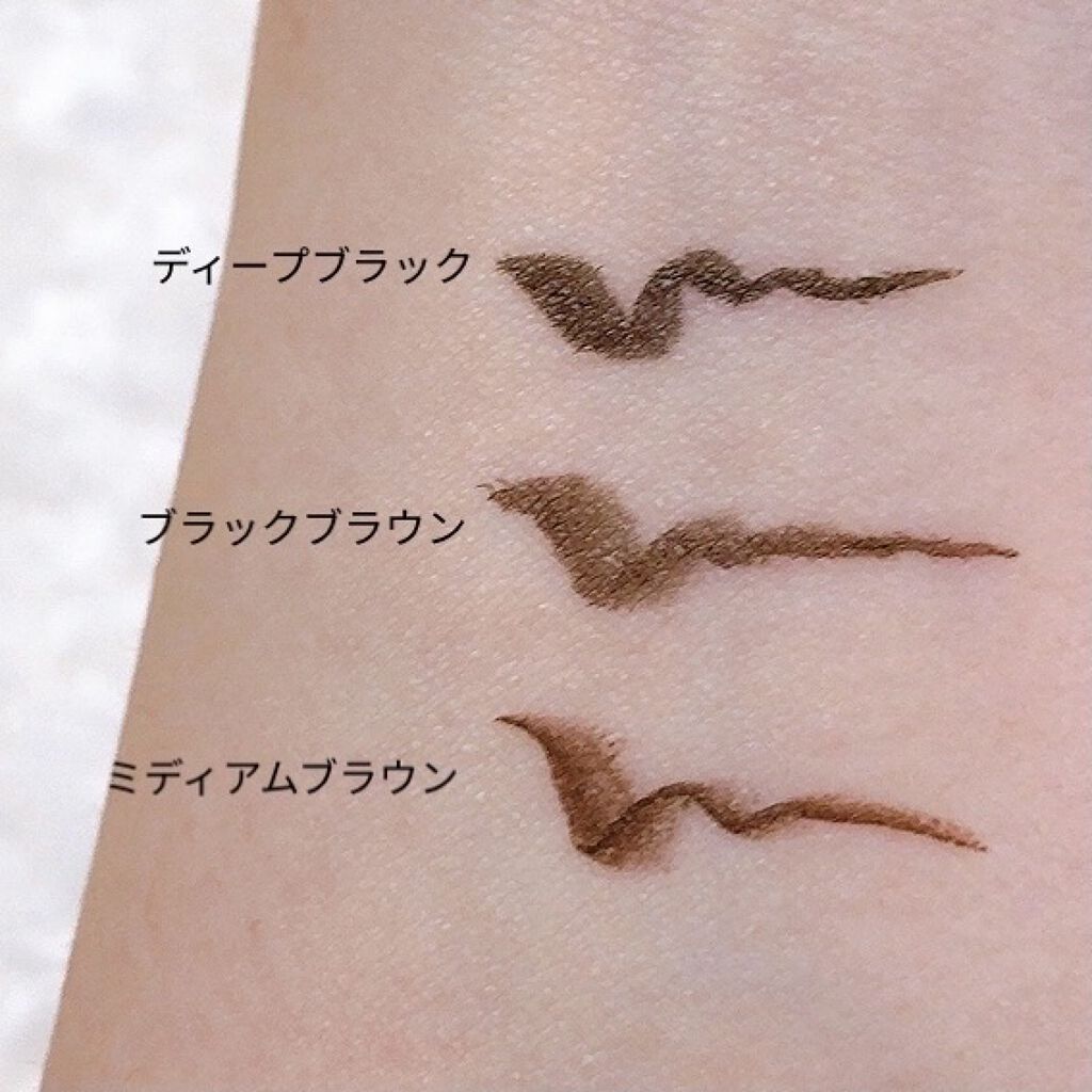 「密着アイライナー」ショート筆リキッド/デジャヴュ/リキッドアイライナーを使ったクチコミ（3枚目）