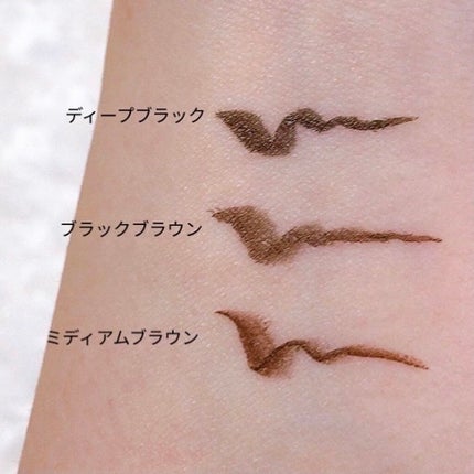 「密着アイライナー」ショート筆リキッド/デジャヴュ/リキッドアイライナーを使ったクチコミ(3枚目)