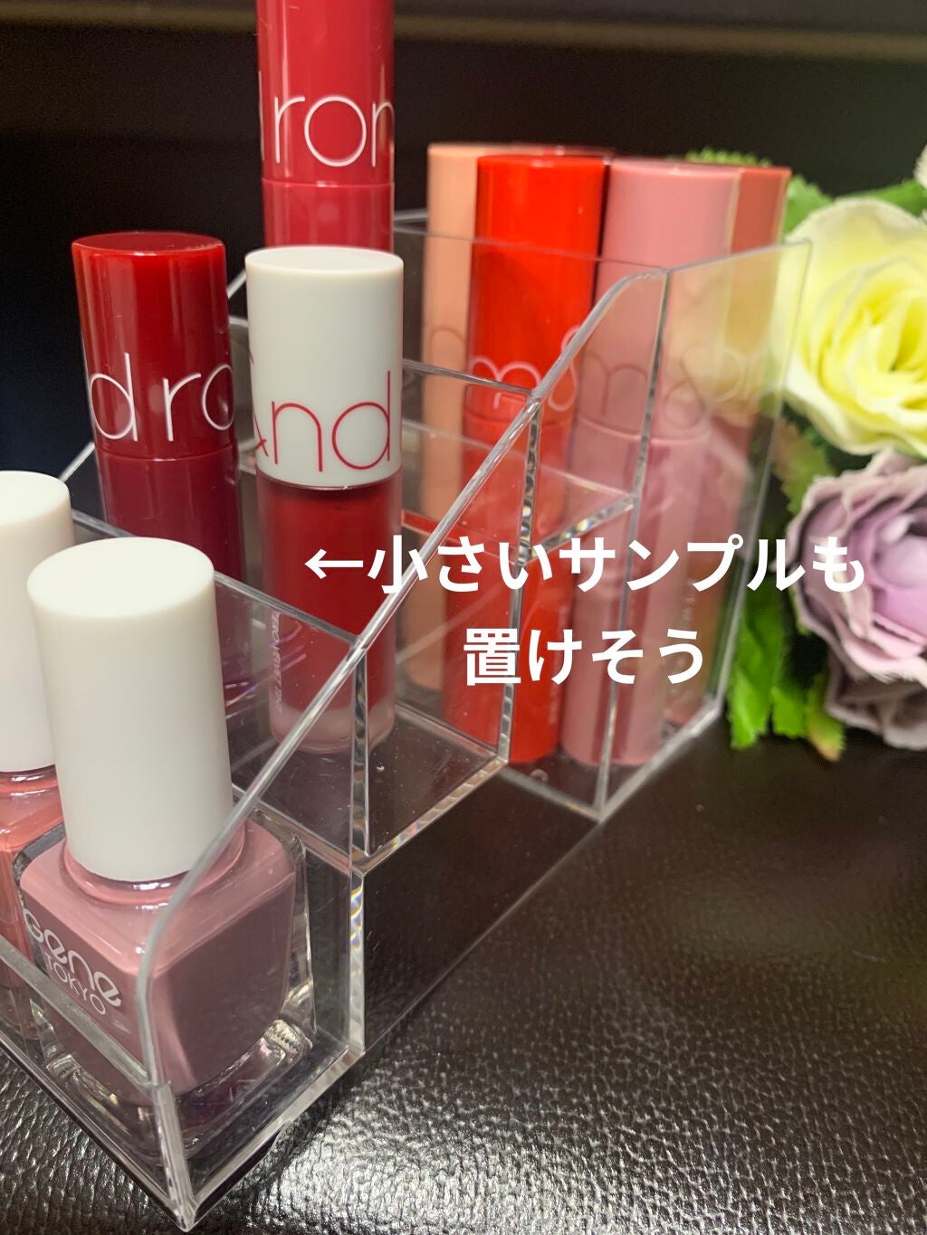 3段式クリアーケース/DAISO/その他化粧小物を使ったクチコミ(4枚目)