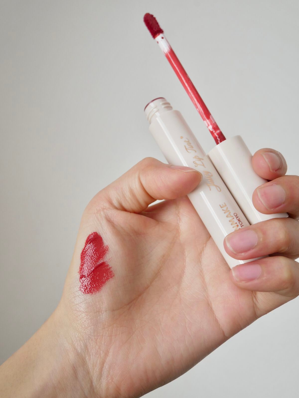 ジューシーリップティント/キャンメイク/口紅を使ったクチコミ(2枚目)