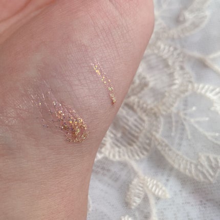 グリッター イルミネーションライナー R 101マリーゴールド(限定)/CipiCipi/リキッドアイライナーを使ったクチコミ(2枚目)