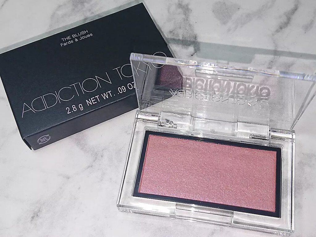 アディクション ザ ブラッシュ パール 003P Foggy Rose/ADDICTION/パウダーチークを使ったクチコミ（2枚目）