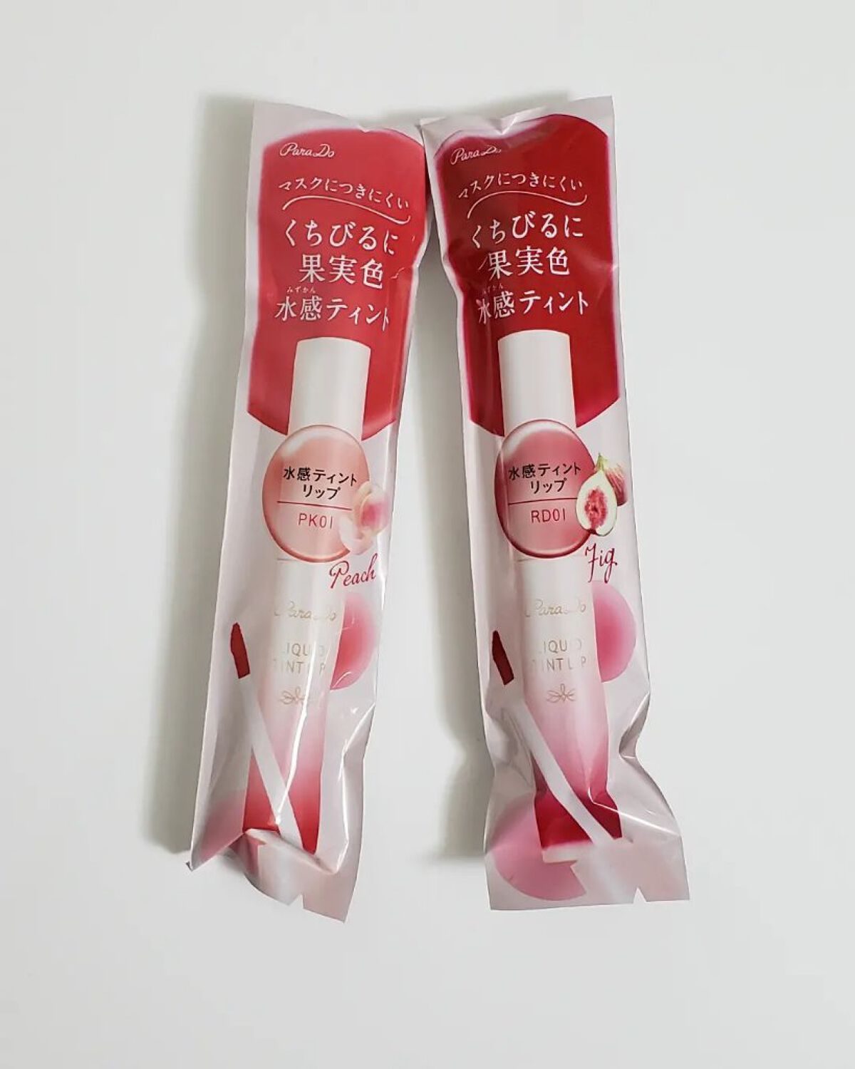 リキッドティントリップ/パラドゥ/リップティントを使ったクチコミ（2枚目）