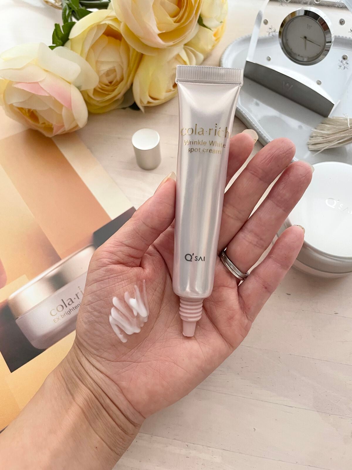 薬用美白・シワ改善オールインワンジェル/コラリッチ/オールインワン化粧品を使ったクチコミ(4枚目)