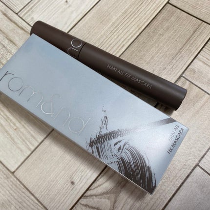 ハンオールフィックスマスカラ/rom&nd/マスカラを使ったクチコミ(1枚目)