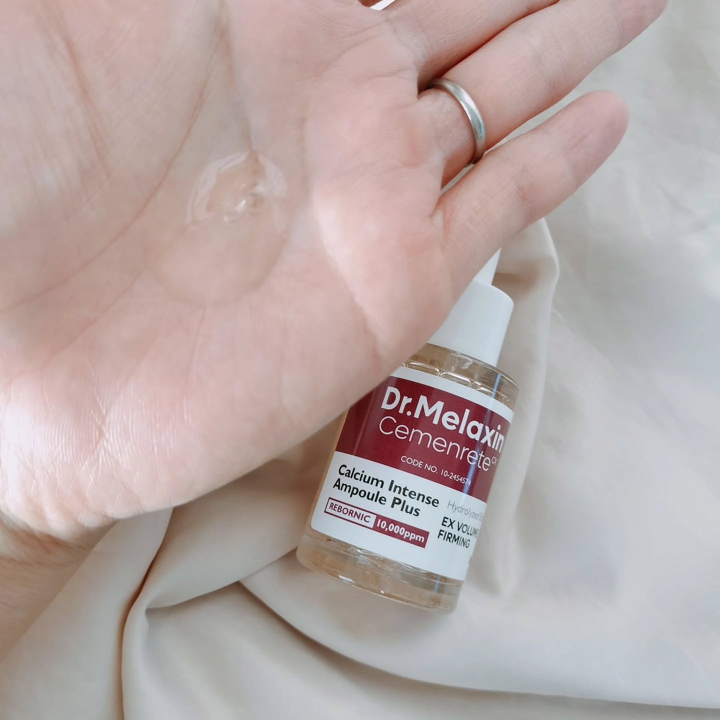 Cemenrete Calcium Intense Ampoule/Dr.Melaxin/美容液を使ったクチコミ(5枚目)
