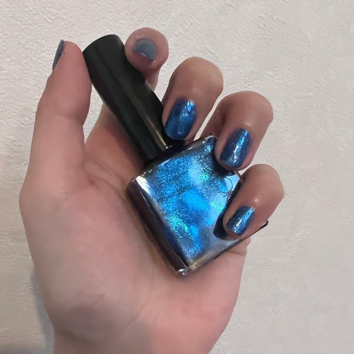 ザ ネイルポリッシュ 045SP Lake Blue レイクブルー/ADDICTION/マニキュアを使ったクチコミ（3枚目）