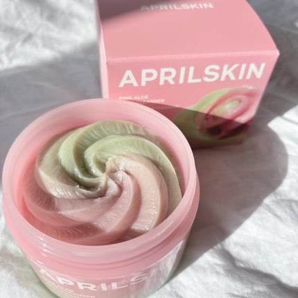 ピンクアロエメレンゲクレンザー/APRILSKIN/その他洗顔料を使ったクチコミ(1枚目)