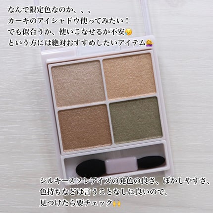 シルキースフレアイズ/キャンメイク/アイシャドウパレットを使ったクチコミ(10枚目)