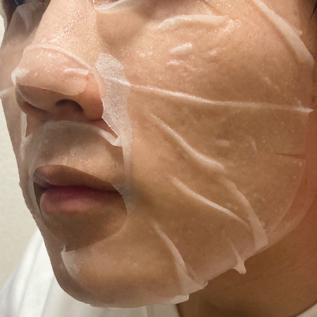 ぷるるんフェイスマスク/SHIRORU/シートマスク・パックを使ったクチコミ（3枚目）