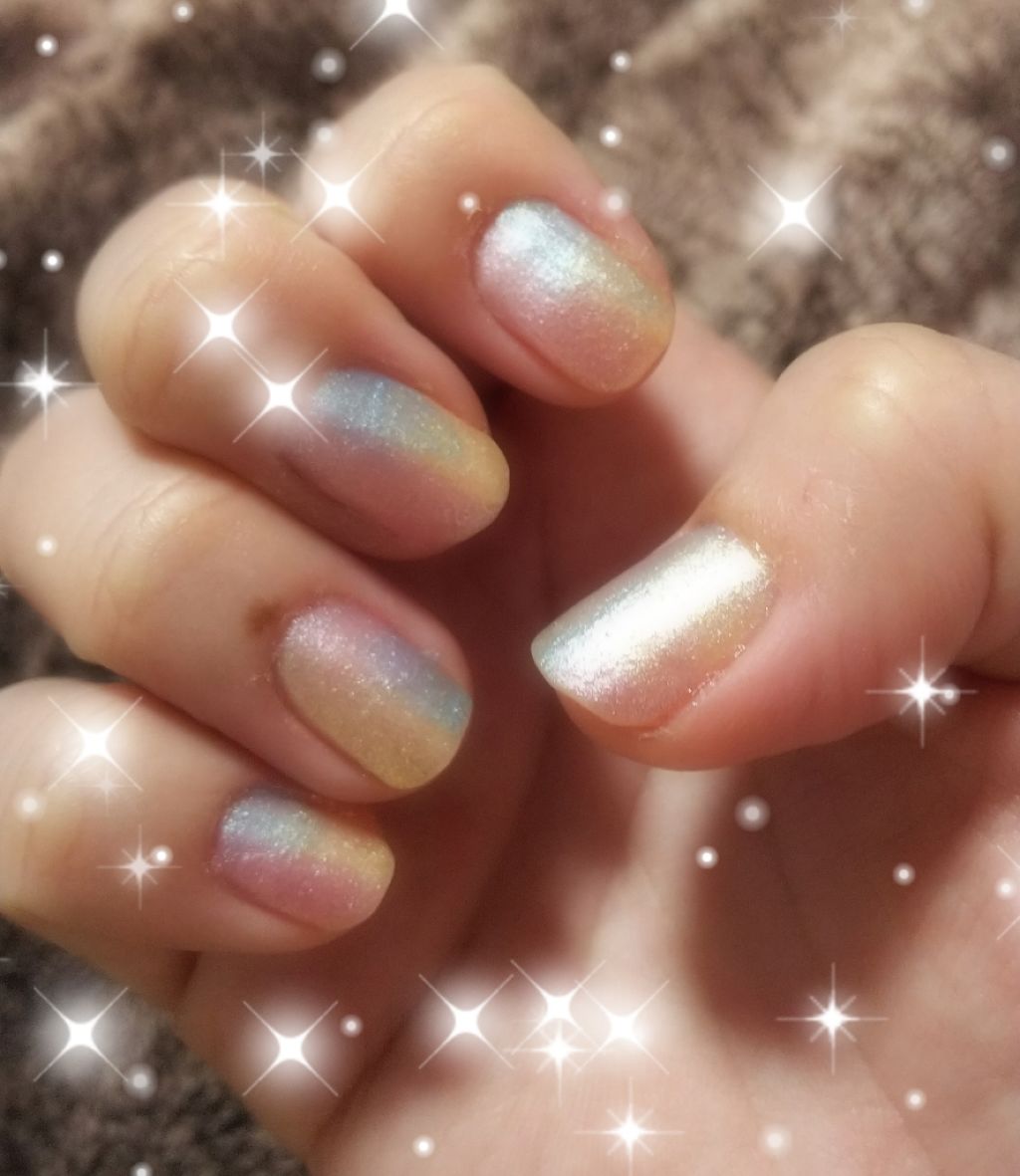 ネイルホリック リミテッドカラー Twingle Unicorn/ネイルホリック/マニキュアを使ったクチコミ（1枚目）