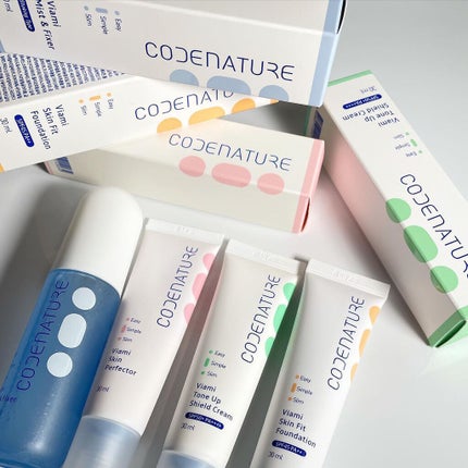 ビアミスキンフィットファンデーション/CODENATURE/リキッドファンデーションを使ったクチコミ(2枚目)