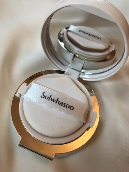 パーフェクティング クッション/エアリ/Sulwhasoo/クッションファンデーションを使ったクチコミ(4枚目)