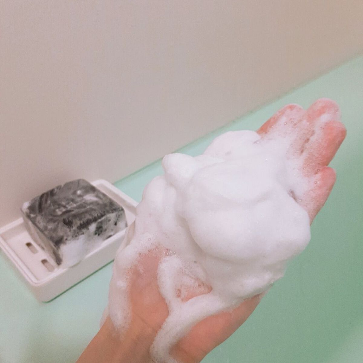 エッセンス ソープ/雪肌精/洗顔石鹸を使ったクチコミ（2枚目）