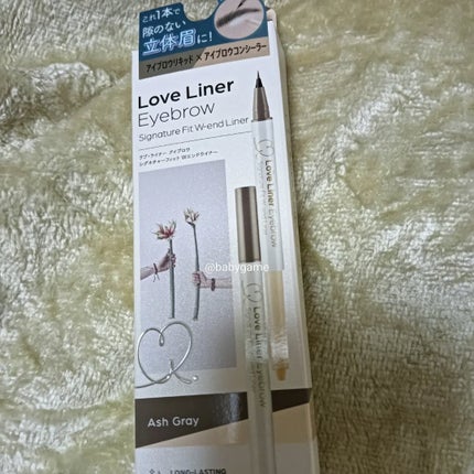 ラブ・ライナー シグネチャーフィットWエンドライナー<アイブロウ>/ラブ・ライナー/リキッドアイブロウを使ったクチコミ(2枚目)