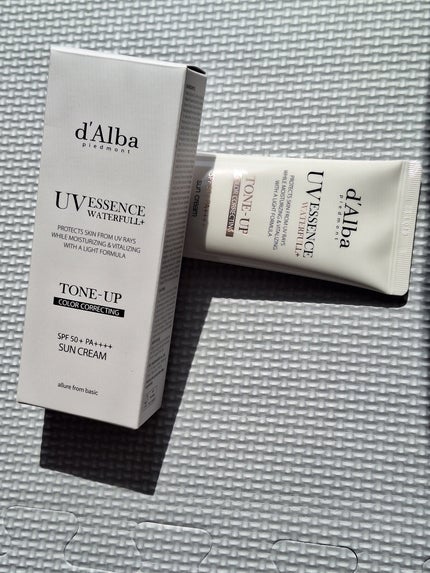 ウォータフルトーンアップサンクリーム/ダルバ/日焼け止めクリームを使ったクチコミ(1枚目)