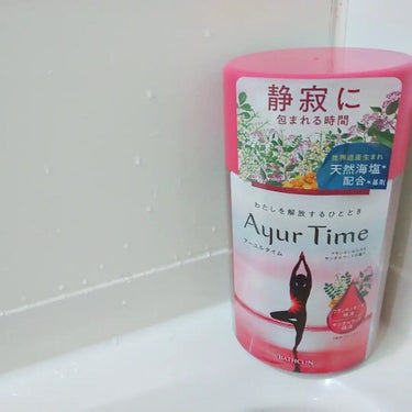 Ayur Time（アーユルタイム） フランキンセンス＆サンダルウッドの香り 720g/アーユルタイム/入浴剤を使ったクチコミ（1枚目）