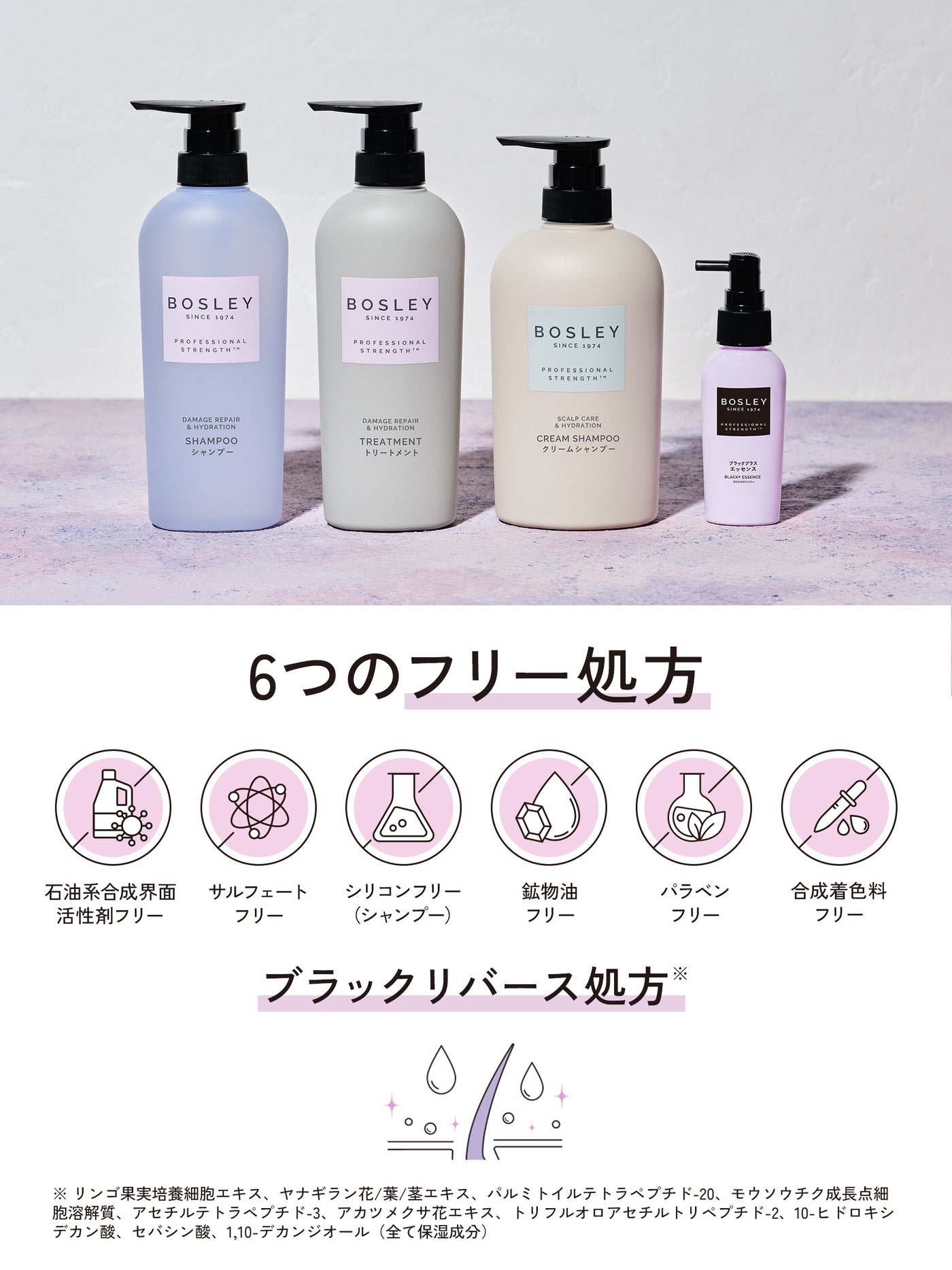 シャンプー/ ヘアトリートメント リラックスフラワーの香り シャンプー 詰め替え 320ml/ボズレー/市販シャンプーを使ったクチコミ（1枚目）