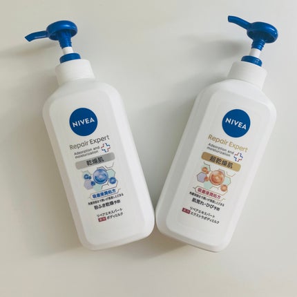 ニベア リペアエキスパート 薬用ボディミルク 乾燥肌用/ニベア/ボディミルクを使ったクチコミ(6枚目)