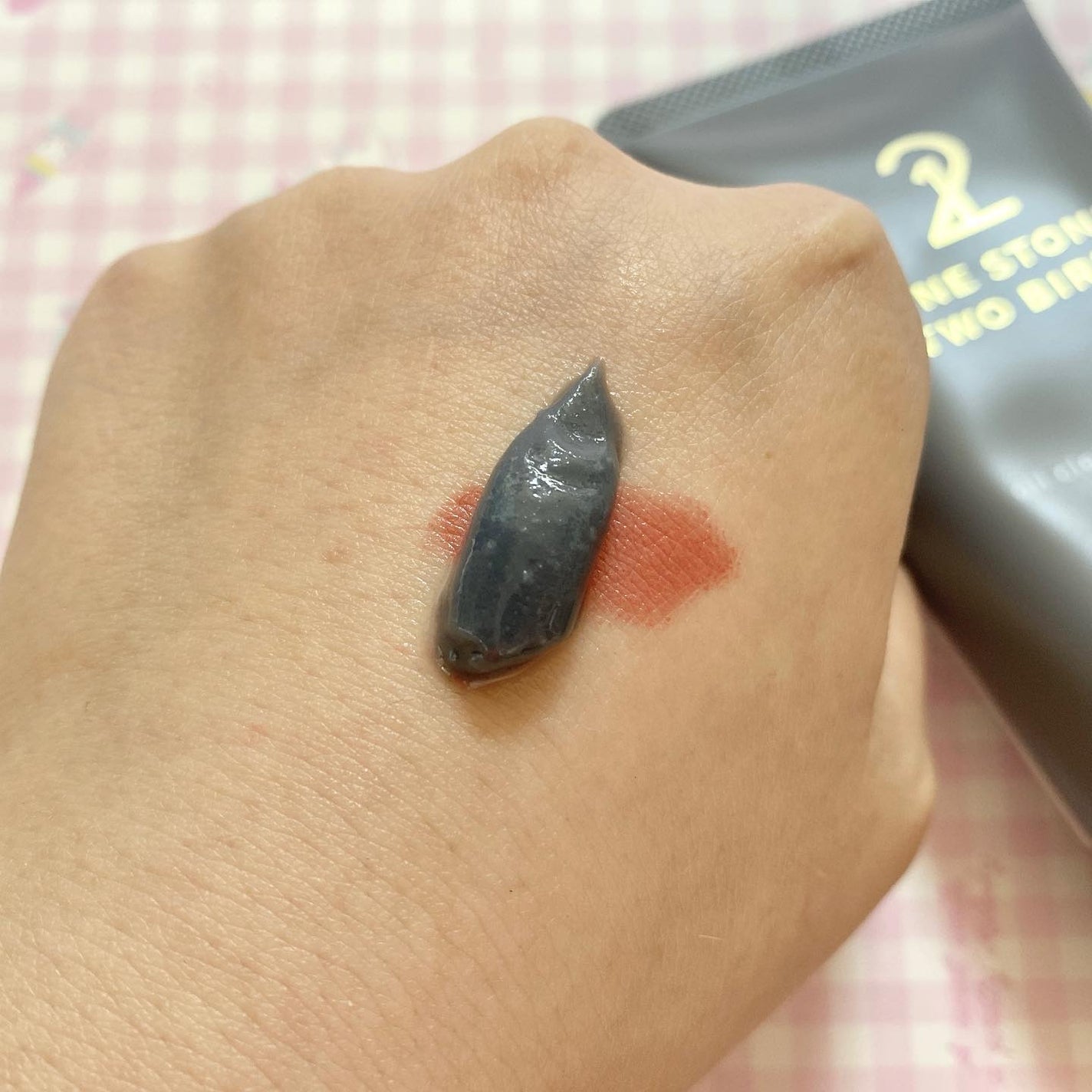 オイルクレンジングバーム ブラック/ONE STONE TWO BIRDS/クレンジングバームを使ったクチコミ(3枚目)