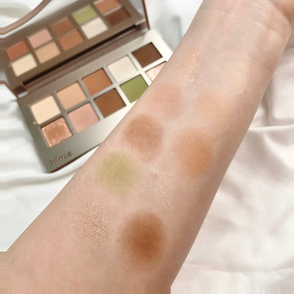ニューデップスアイシャドウパレット/hince/アイシャドウパレットを使ったクチコミ(3枚目)