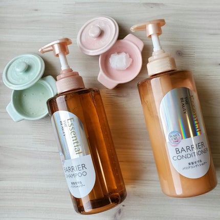 ザビューティ 髪のキメ美容素髪を守る バリアシャンプー/コンディショナー/エッセンシャル/シャンプー・コンディショナーを使ったクチコミ(2枚目)