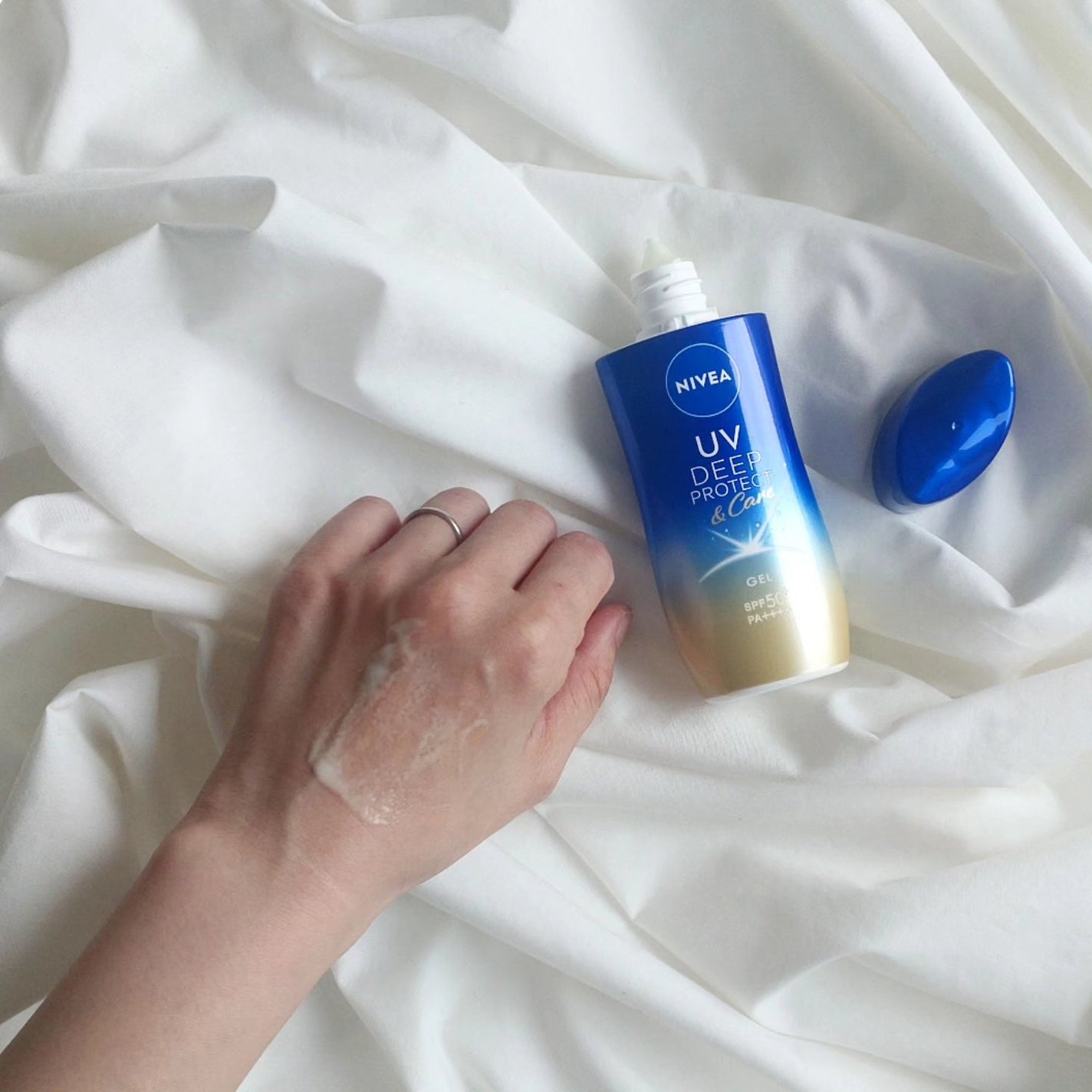 ニベアUV ディープ プロテクト&ケア ジェル/ニベア/日焼け止めジェルを使ったクチコミ(5枚目)