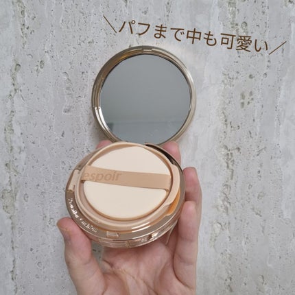 プロテーラービーグロウクッション ニュークラス/espoir/クッションファンデーションを使ったクチコミ(2枚目)