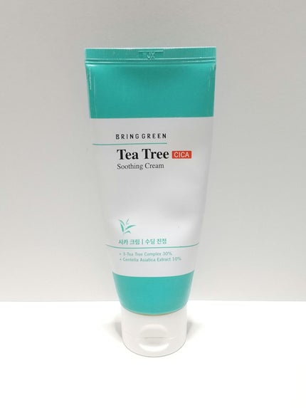 ティーツリーシカスージングクリーム/BRING GREEN/フェイスクリームを使ったクチコミ(1枚目)