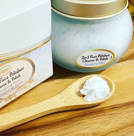 フェイスポリッシャー リフレッシング(ミント)/SABON/スクラブ・ゴマージュを使ったクチコミ(2枚目)