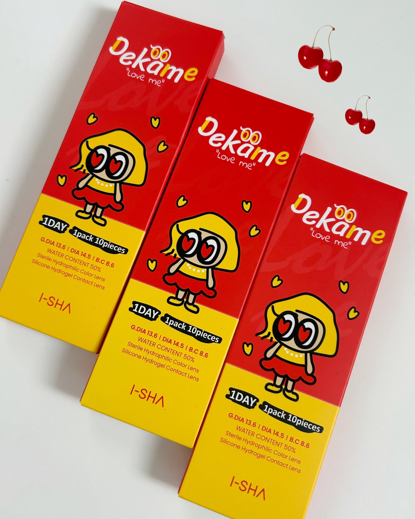 DEKAME LOVEME/蜜のレンズ/ワンデー(1DAY)カラコンを使ったクチコミ(5枚目)