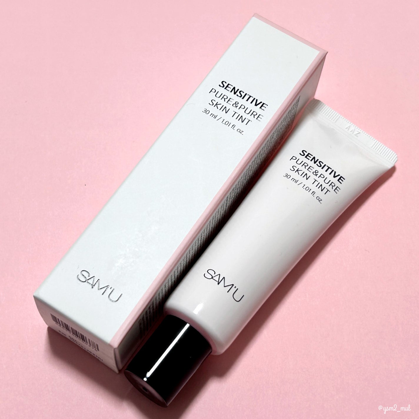 センシティブピュア&ピュアスキンティント/SAM'U/化粧下地を使ったクチコミ(6枚目)