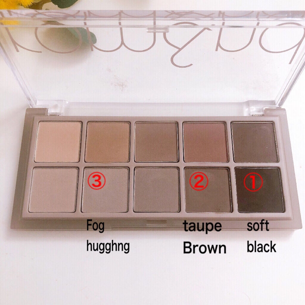 ベターザンパレット/rom&nd/アイシャドウパレットを使ったクチコミ(3枚目)