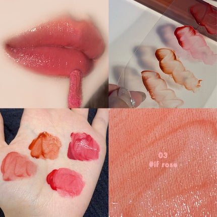 デュイフルウォーターティント/rom&nd/リップティントを使ったクチコミ(3枚目)