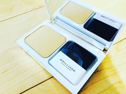 パウダリーファンデーション ソフトシャイニー/ブリリアージュ/パウダーファンデーションを使ったクチコミ(2枚目)