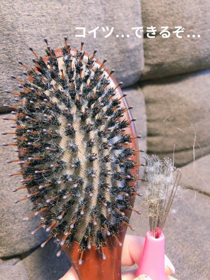 ヘアーブラシクリーナー/キャンドゥ/ヘアケアグッズを使ったクチコミ(5枚目)