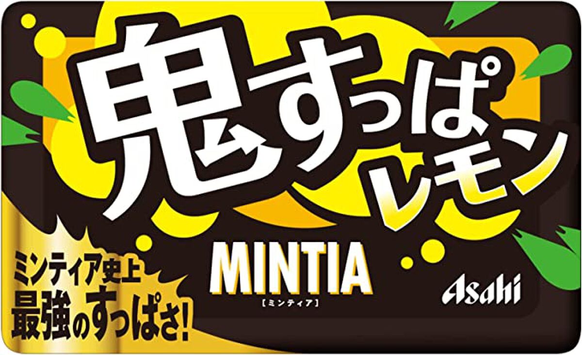 ミンティア　鬼すっぱレモン / アサヒグループ食品