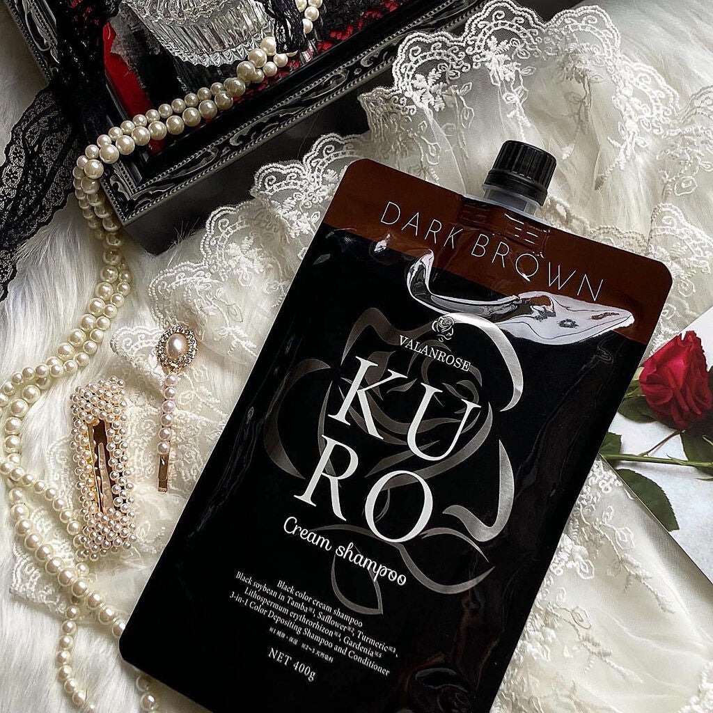 KUROクリームシャンプー/VALANROSE/市販シャンプーを使ったクチコミ(2枚目)