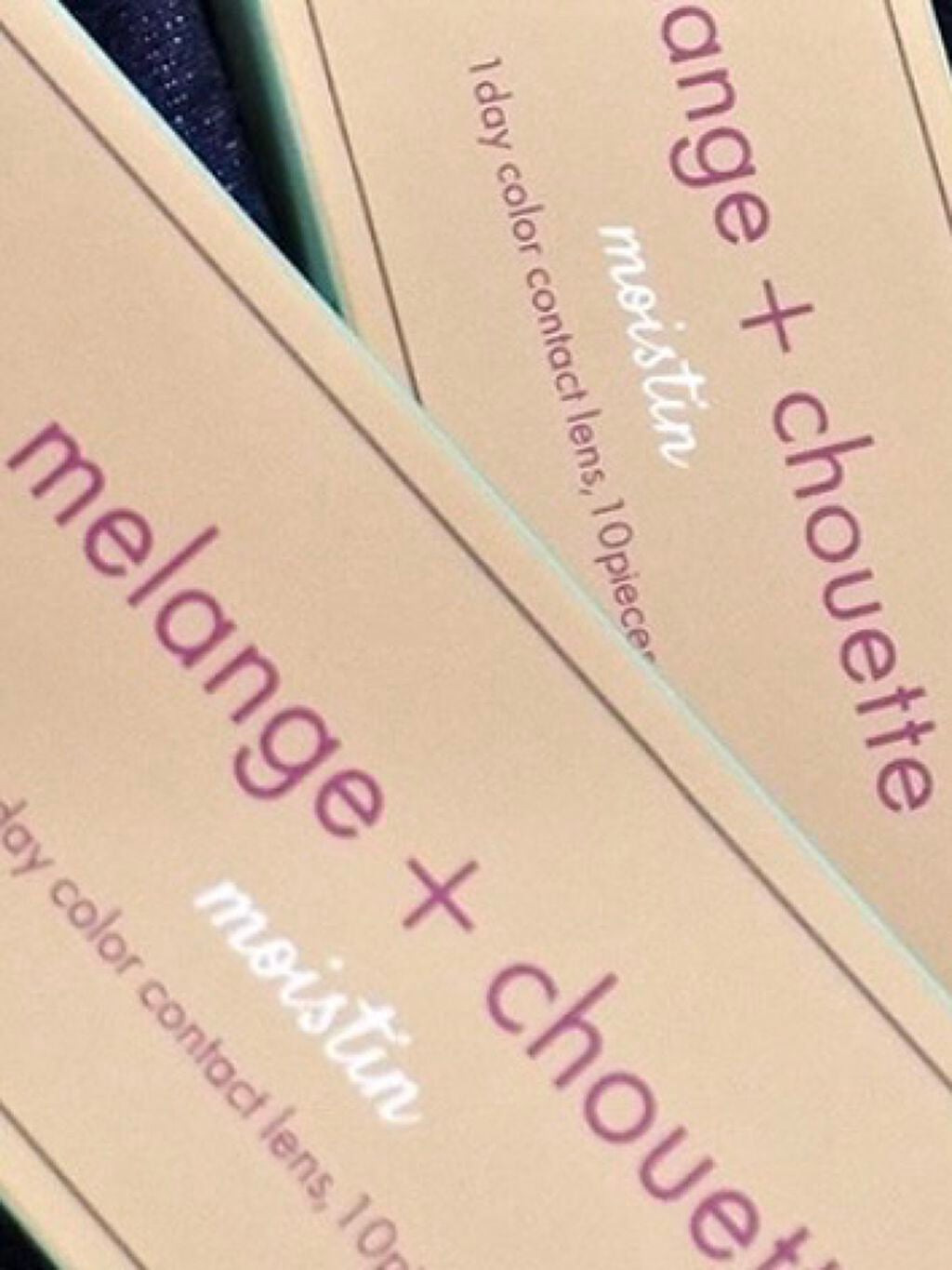 メランジェ シュエット ワンデー/melange+chouette/ワンデー(1DAY)カラコンを使ったクチコミ(1枚目)