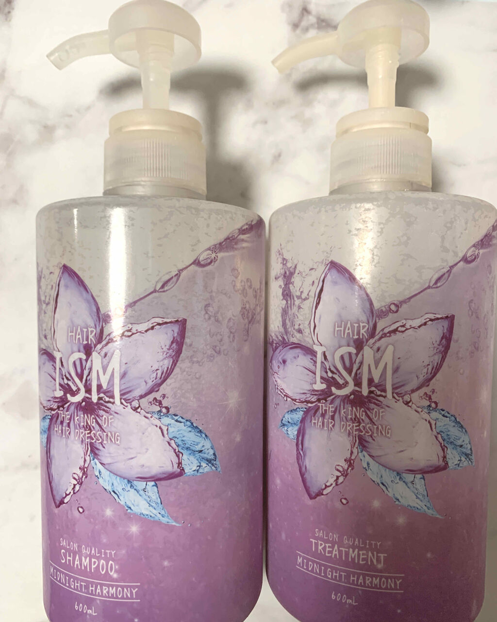 ISMサロンクオリティーヘアケア ミッドナイトハーモニー シャンプー／トリートメント シャンプー/サロンシャンプー/シャンプー・コンディショナーを使ったクチコミ（1枚目）