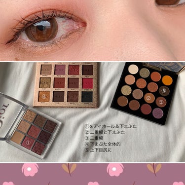 CHARM 16 COLOR EYESHADOW PALETTE/IMAGIC/アイシャドウパレットを使ったクチコミ（2枚目）