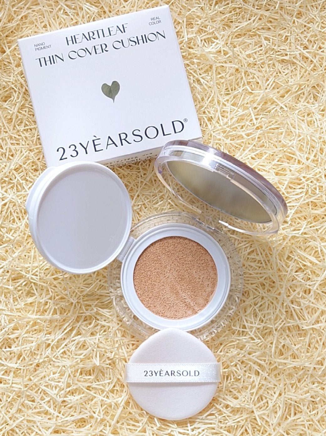 ハートリーフシーンカバークッション/23years old/クッションファンデーションを使ったクチコミ(1枚目)