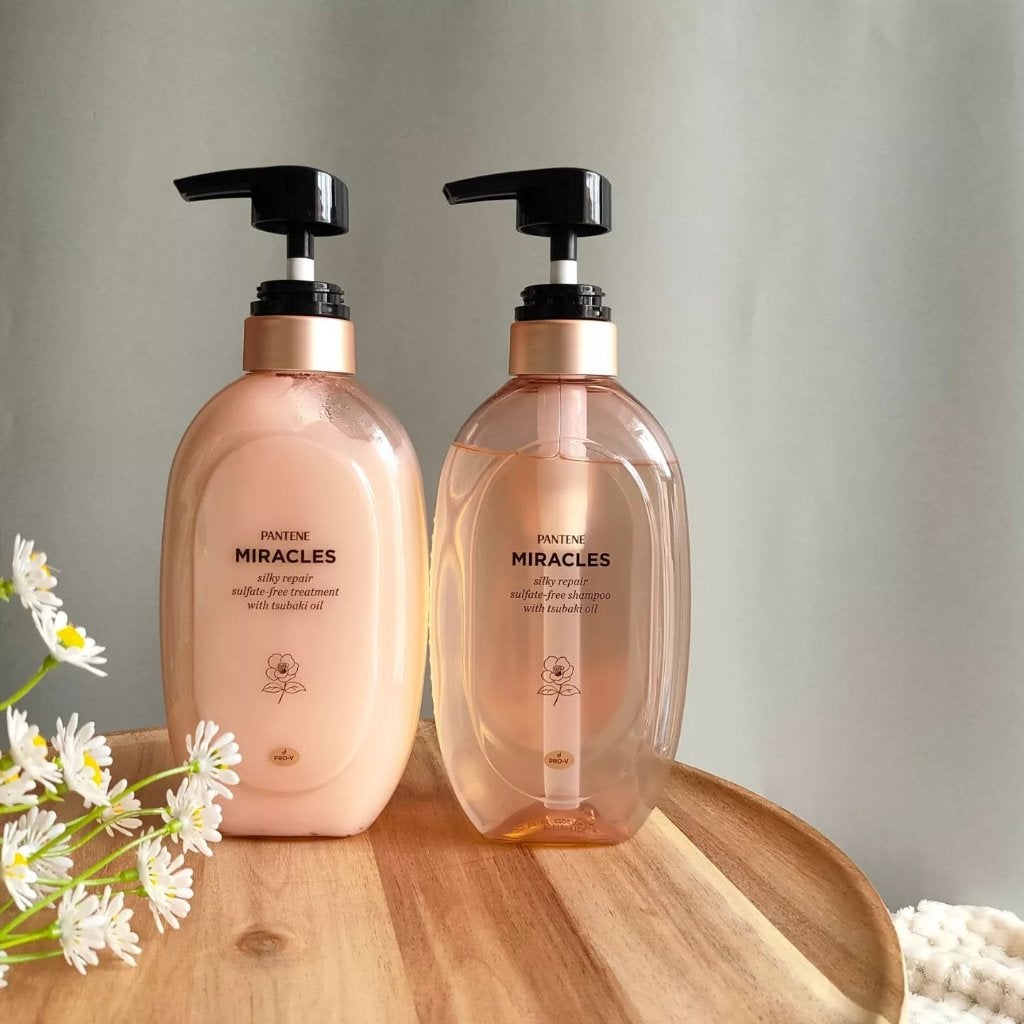 ミラクルズ サルフェート無添加&ジェントルリペア ボンドリペア シャンプー/トリートメント/パンテーン/市販シャンプーを使ったクチコミ(1枚目)