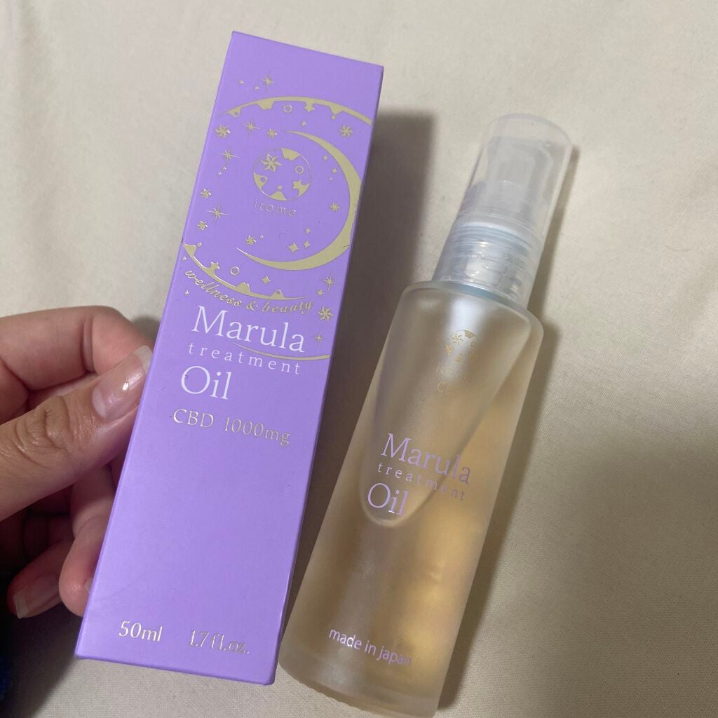 マルラ・トリートメントオイル CBD1000mg/itoma/ボディオイルを使ったクチコミ(1枚目)