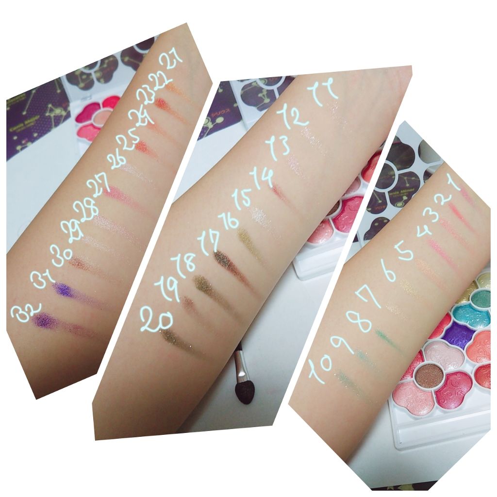 アイカラーパレット/ティアラガール/アイシャドウパレットを使ったクチコミ（3枚目）