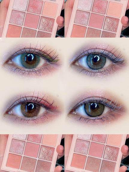 シャドウパレット/dasique/アイシャドウパレットを使ったクチコミ(2枚目)