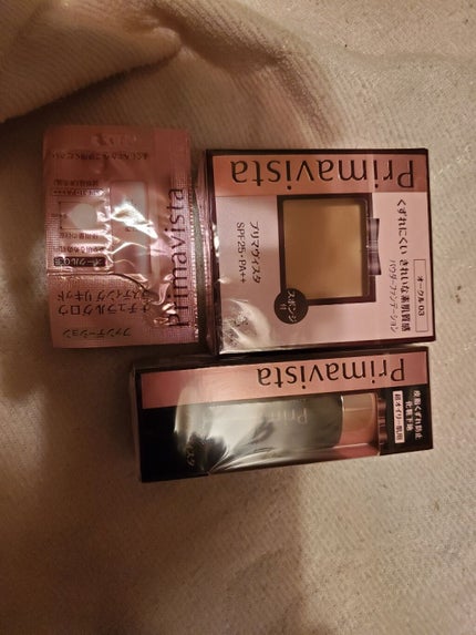 くずれにくい きれいな素肌質感パウダーファンデーション/プリマヴィスタ/パウダーファンデーションを使ったクチコミ(1枚目)