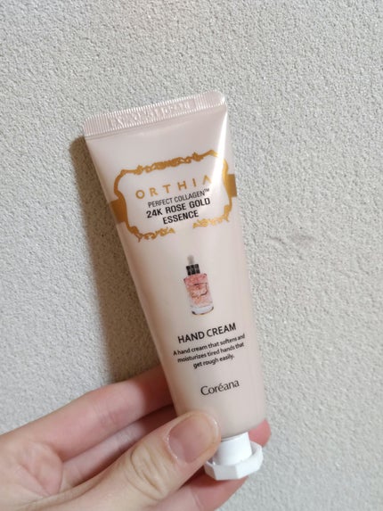 24k ROSE GOLD ESSENCE/Coreana/ハンドクリームを使ったクチコミ(1枚目)