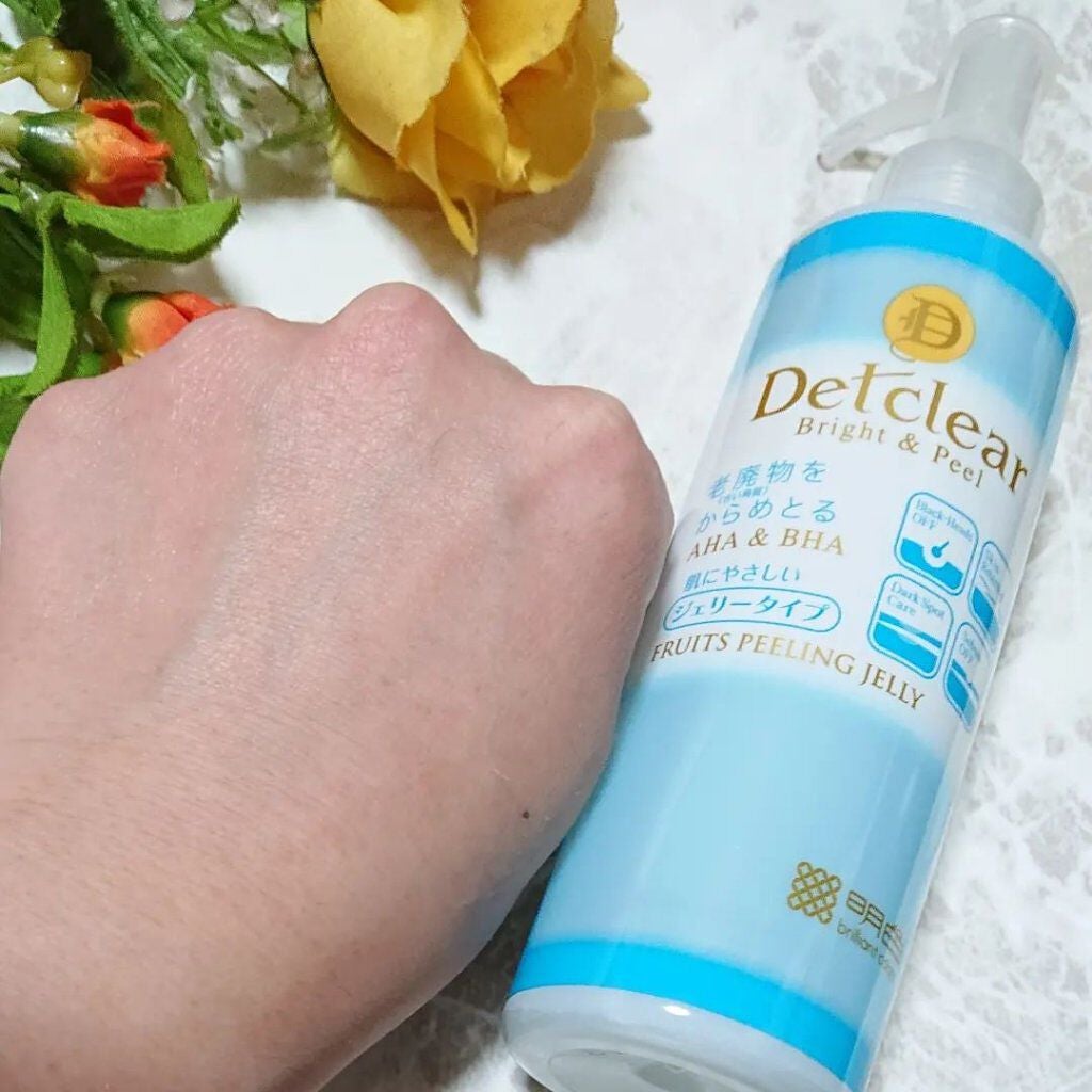DETクリア ブライト&ピール ピーリングジェリー<無香料タイプ>/Detclear/ピーリングを使ったクチコミ(5枚目)